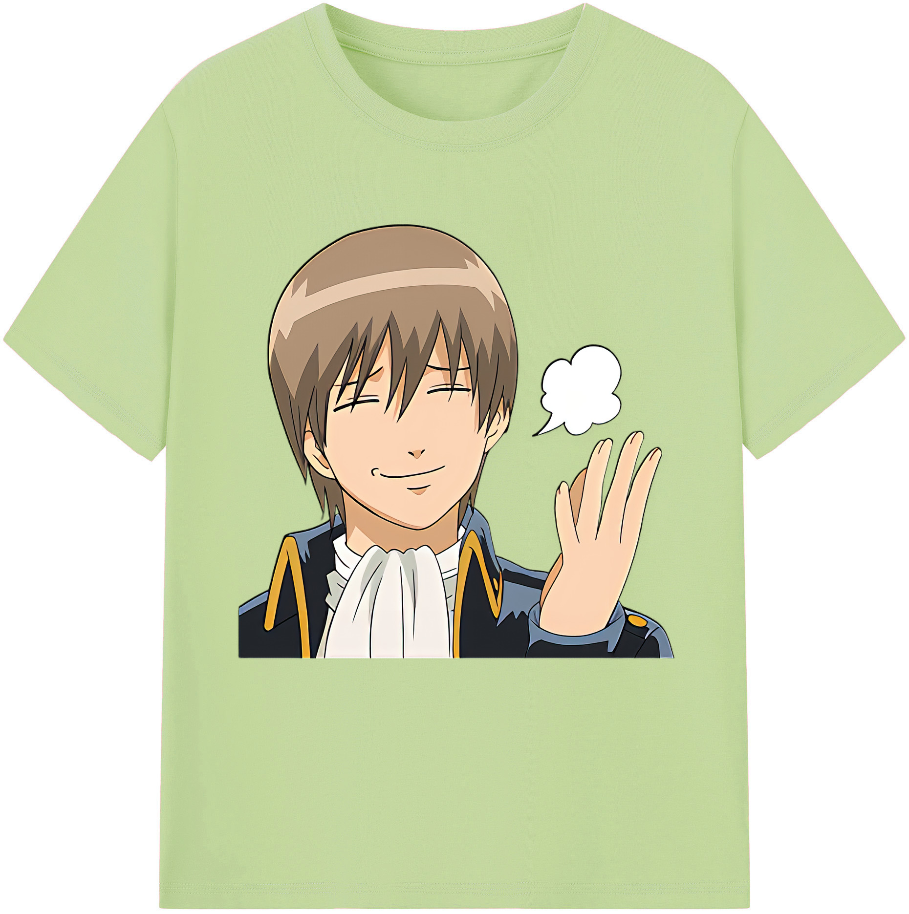 （画像用） ぎんたま 坂田銀時（さかたぎんとき） 神楽 志村新八（しむら しんぱち） GINTAMA Sakata Gintoki Kagura Shimura Shinpachi 綿100％半袖Tシャツ（フロントプリント）